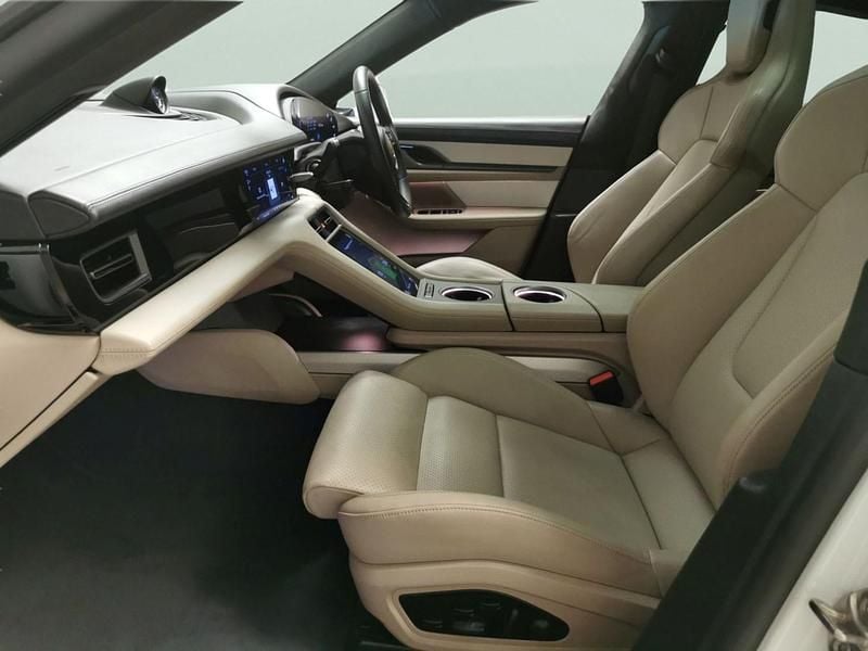 Used Porsche Taycan Performance Package 559 kW (761 HP) 2021 White Sedan