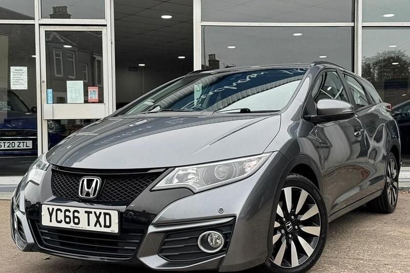 Grey Used 2016 Honda Civic SE Plus Estate | £11,000 (Fair price) - Image 1/1