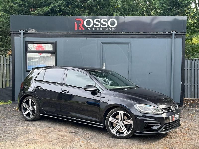 Used VW Golf VII R 2018 Black Hatchback