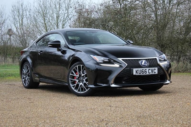 Black Used 2016 Lexus RC300h Sport Line Coupe | £18,495 - Image 1/4