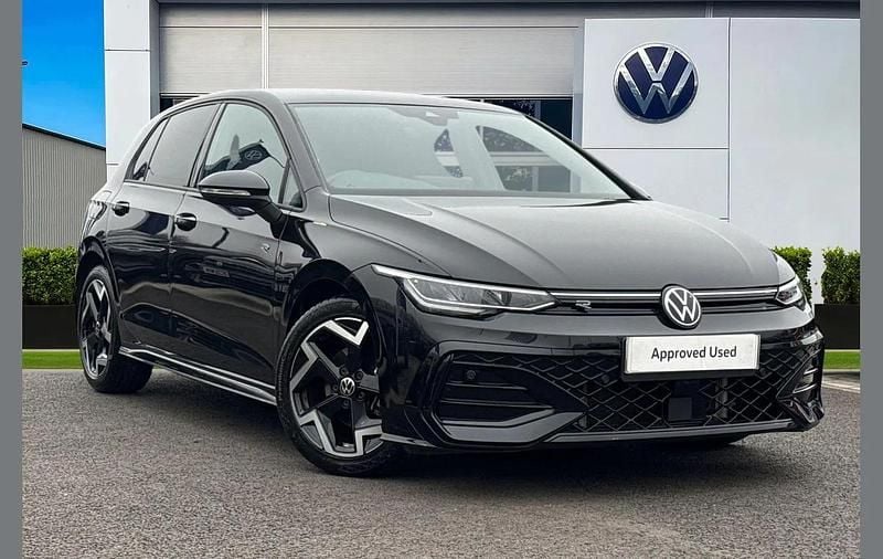 Used VW Golf VIII R-line 150 HP (110 kW) 2025 Black Hatchback