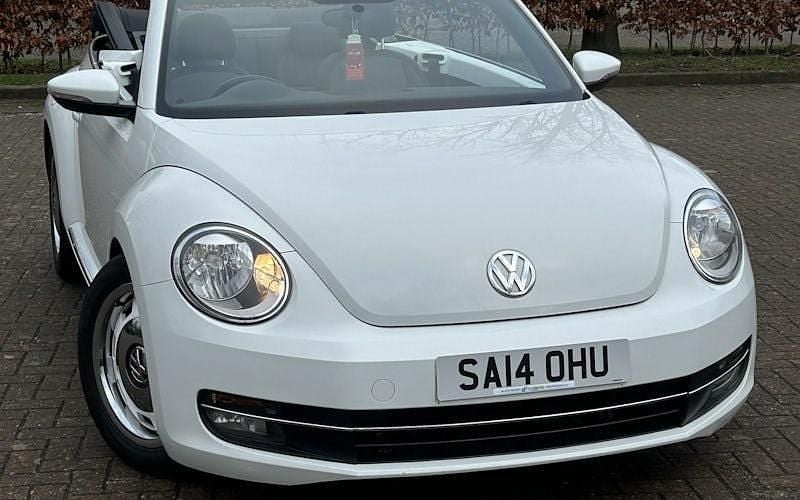 White Used 2014 VW Beetle Design Cabriolet | £10,695 (Fair price) - Image 1/4