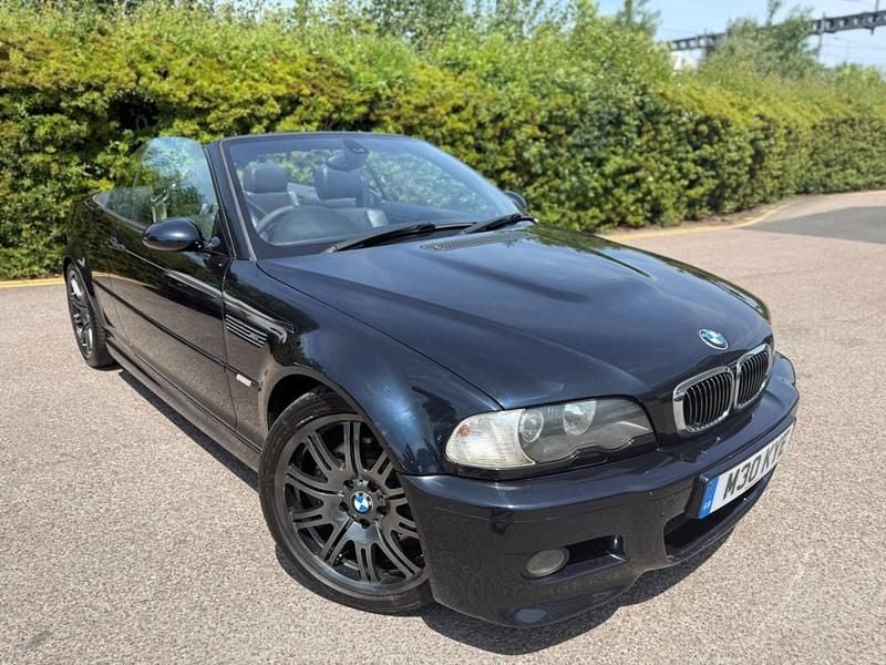 Black Used 2004 BMW M3 Cabriolet Cabriolet | £11,495 (Super price) - Image 1/4