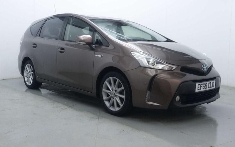 Used Toyota Prius+ Plus 136 HP (100 kW) 2020 Brown MPV