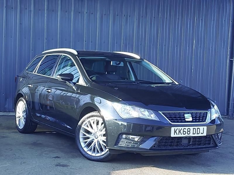 Black Used 2019 Seat Leon SE Dynamic Estate | £10,498 (Fair price) - Image 1/4