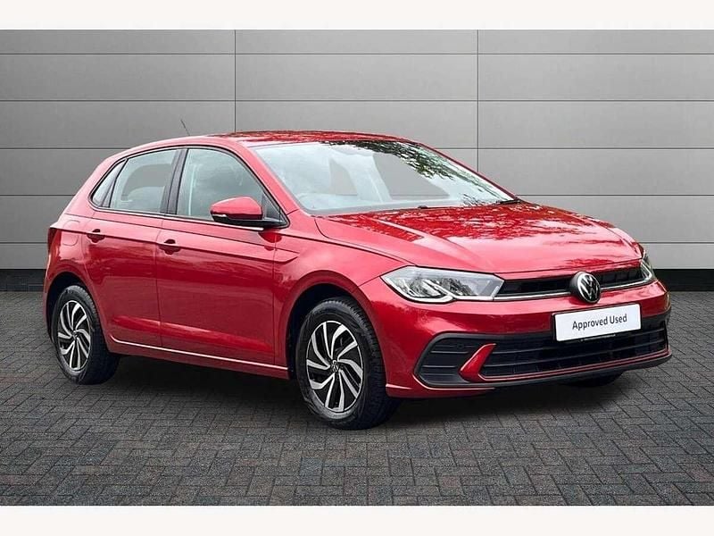 Red Used 2022 VW Polo Life Hatchback | £16,150 (Fair price) - Image 1/3