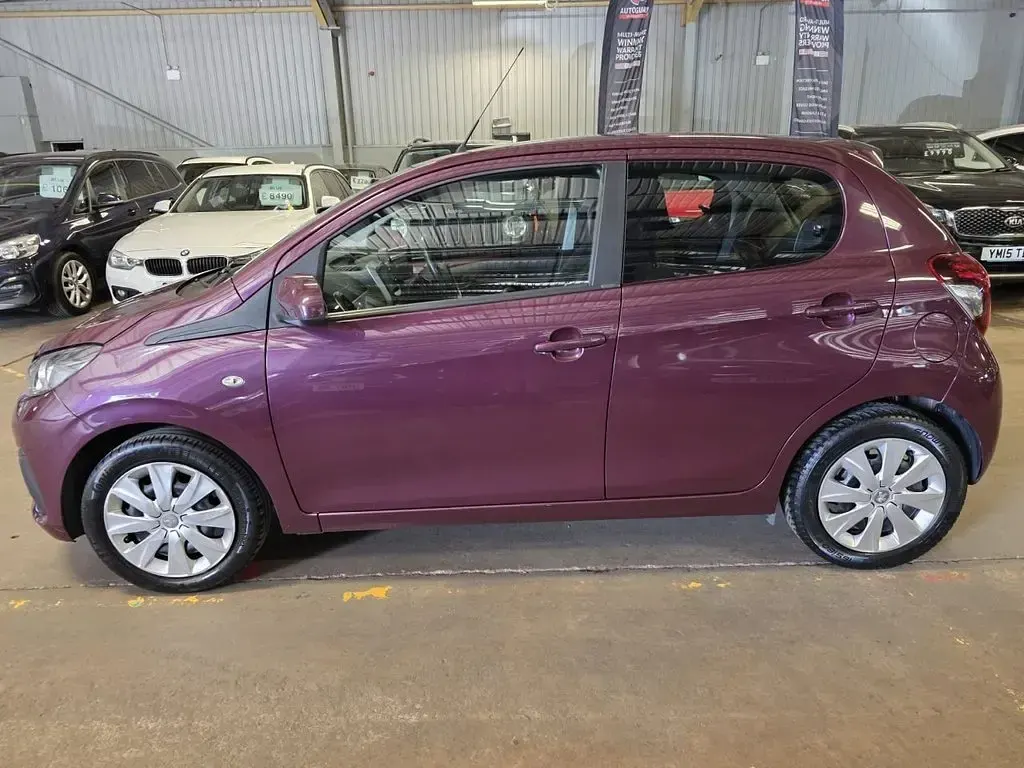 Used Peugeot 108 Active 68 HP (50 kW) 2015 Mauve/purple Hatchback
