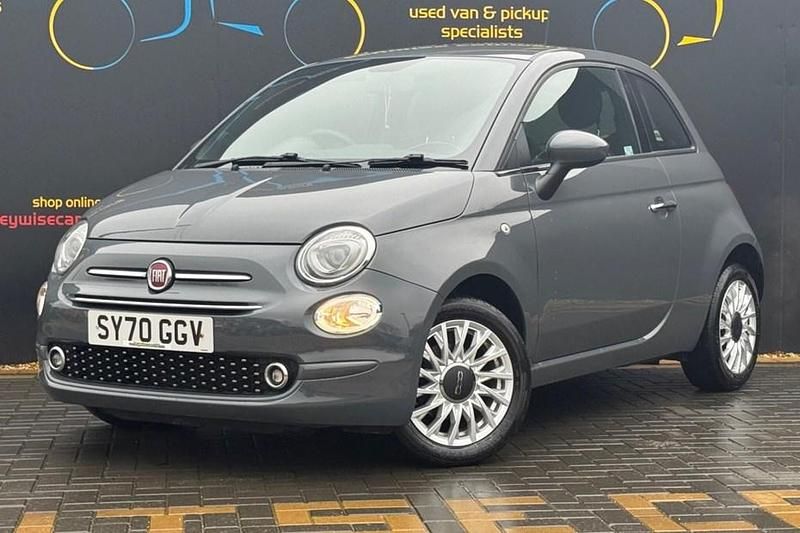 Used Fiat 500 Lounge 69 HP (50 kW) 2020 Grey Hatchback