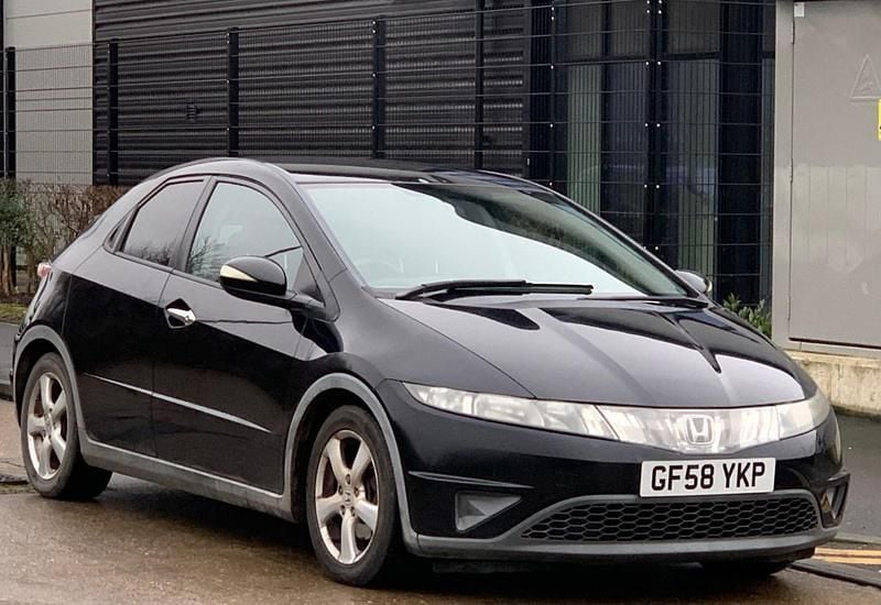 Used Honda Civic SE 2009 Black Hatchback