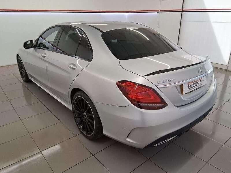 Used Mercedes C220 AMG line 2021 Silver Sedan