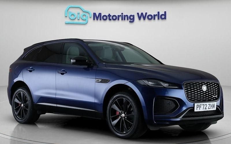 Used Jaguar F-Pace R-Dynamic 204 HP (150 kW) 2022 Blue SUV