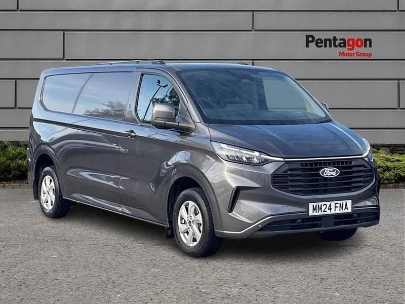 Grey Used 2024 Ford Transit Custom Limited Van | £26,995 (Fair price) - Image 1/4