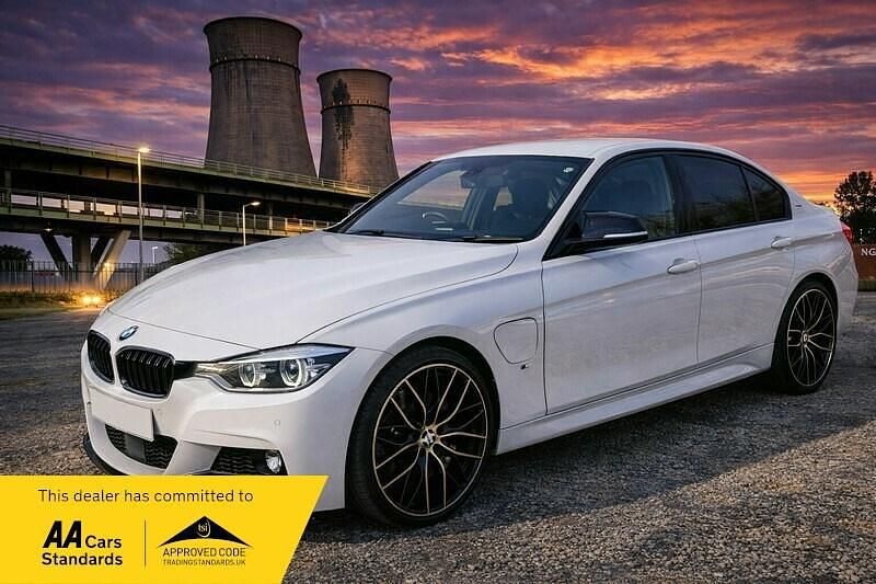 Used BMW 330e M Sport 2017 White Sedan