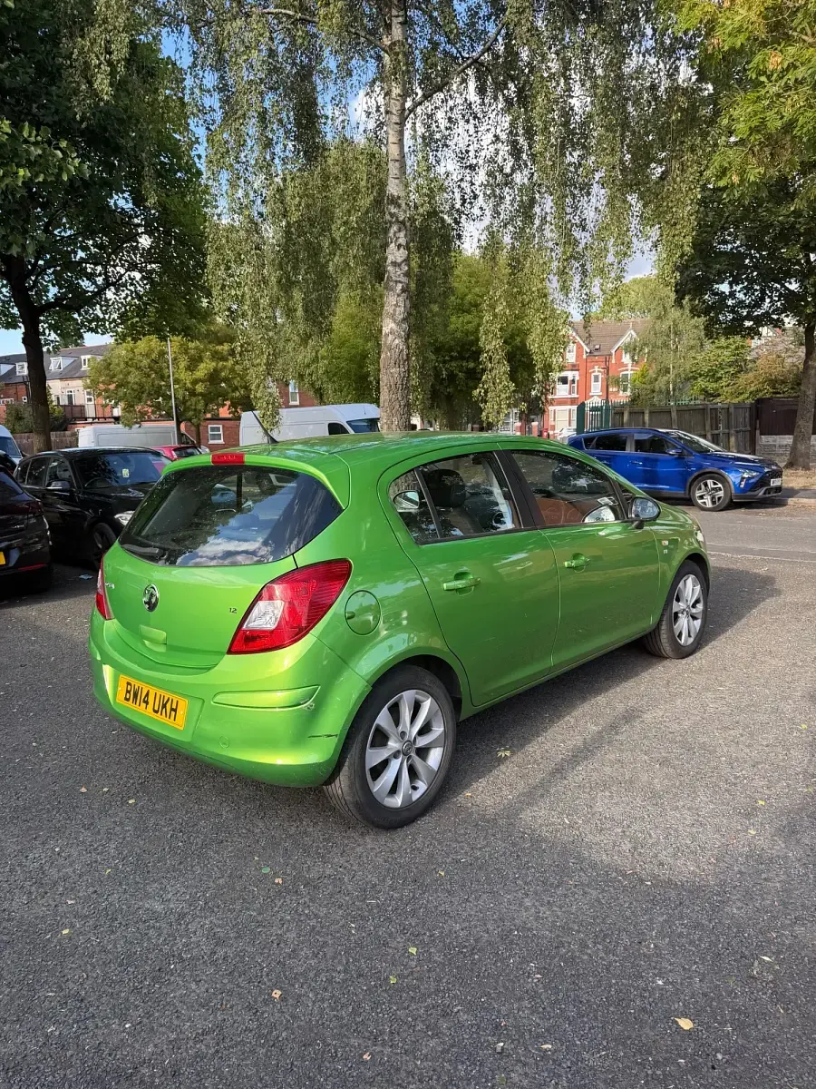 Used Vauxhall Corsa Excite 2014 Green Hatchback