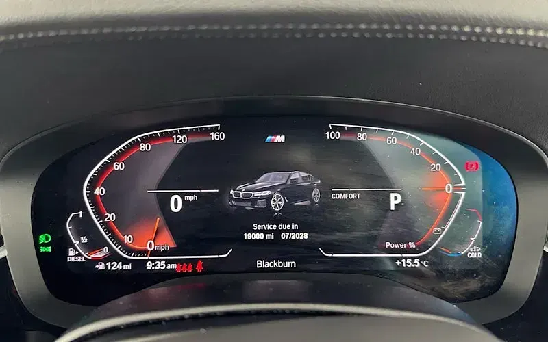 Used BMW 530 M Sport 286 HP (210 kW) 2020 Black Sedan