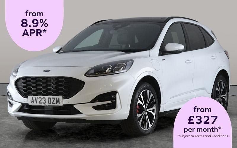 White Used 2023 Ford Kuga ST-Line X SUV | £21,654 (Good price) - Image 1/3