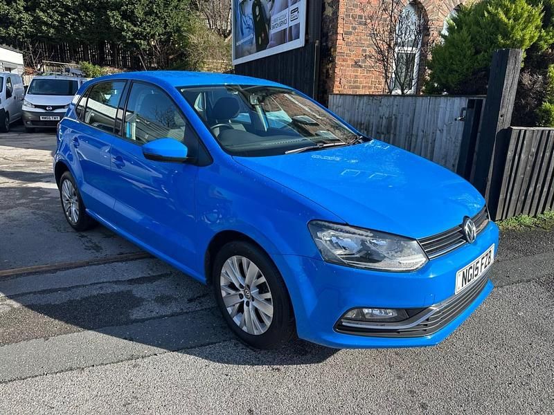 Used VW Polo SE 2015 Blue Hatchback