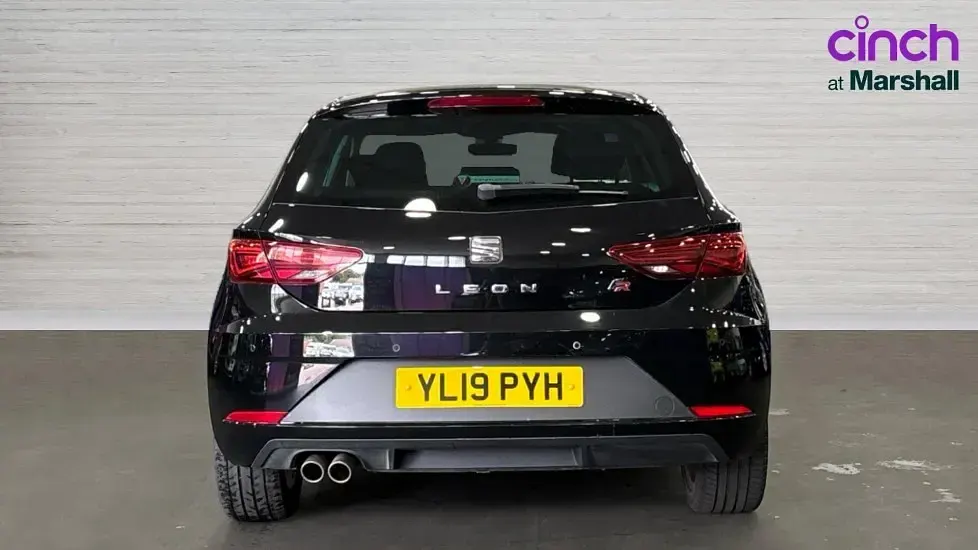 Used Seat Leon FR 130 HP (95 kW) 2019 Black