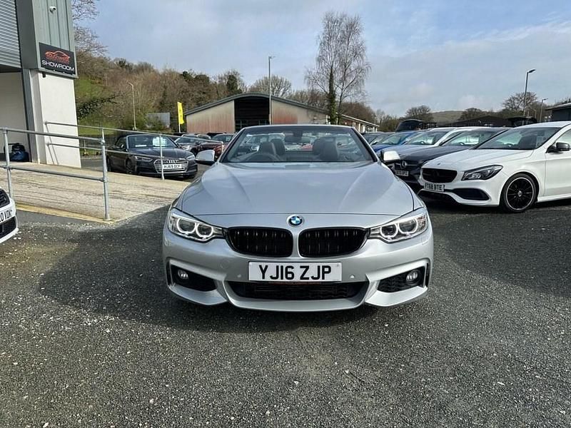 Used BMW 420 M Sport 190 HP (139 kW) 2016 Silver Cabriolet