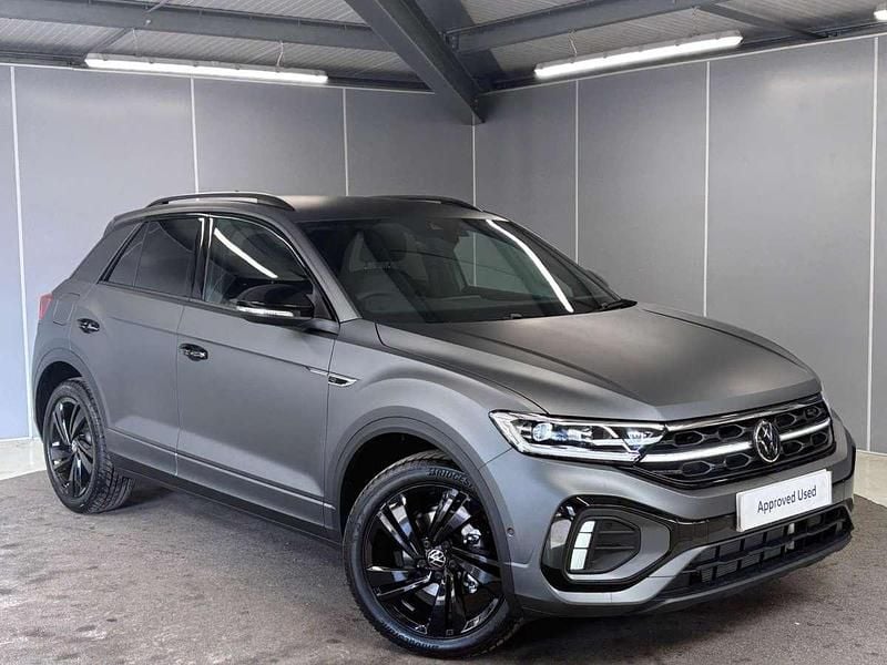 Grey Used 2025 VW T-Roc Black Edition SUV | £32,495 - Image 1/4