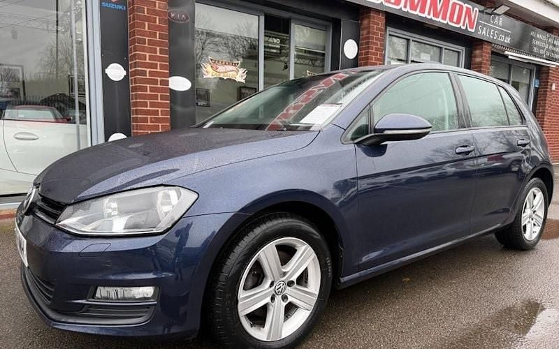 Used VW Golf VII Edition 150 HP (110 kW) 2016 Blue Hatchback
