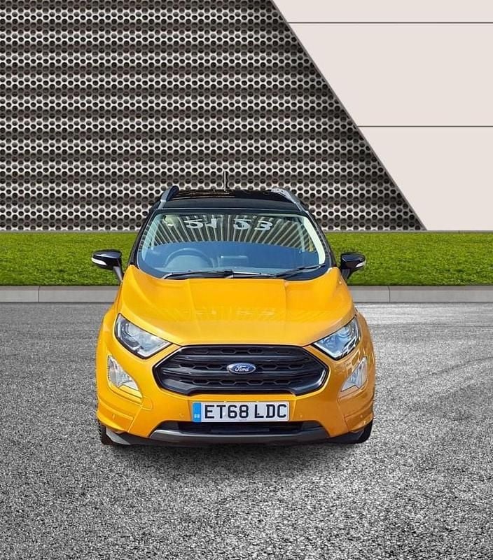 Used Ford Ecosport ST-Line 125 HP (91 kW) 2019 Yellow SUV