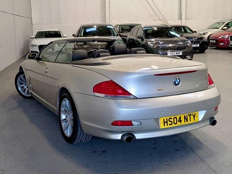 Used BMW 645 Cabriolet Comfort Edition 2004 Silver Cabriolet