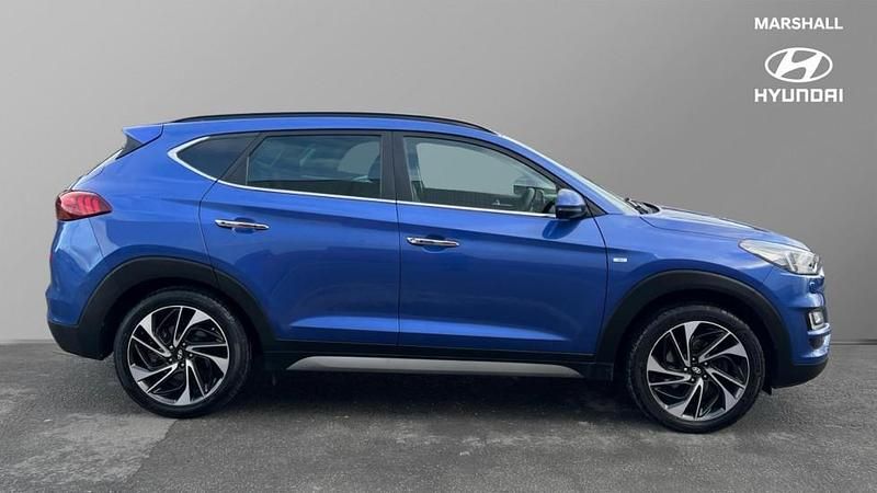 Used Hyundai Tucson Premium SE 136 HP (100 kW) 2019 Blue SUV
