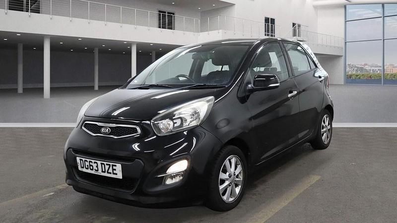 Used Kia Picanto 85 HP (62 kW) 2013 Black Hatchback