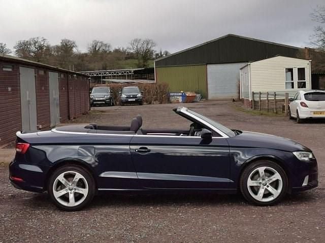 Used Audi Cabriolet Sport 150 HP (110 kW) 2017 Blue Cabriolet