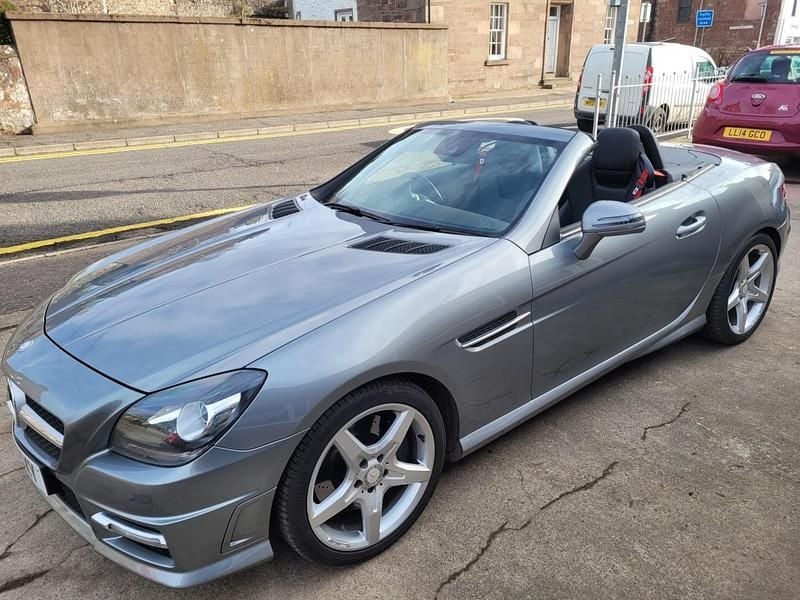 Used Mercedes SLK200 AMG 2011 Silver Cabriolet