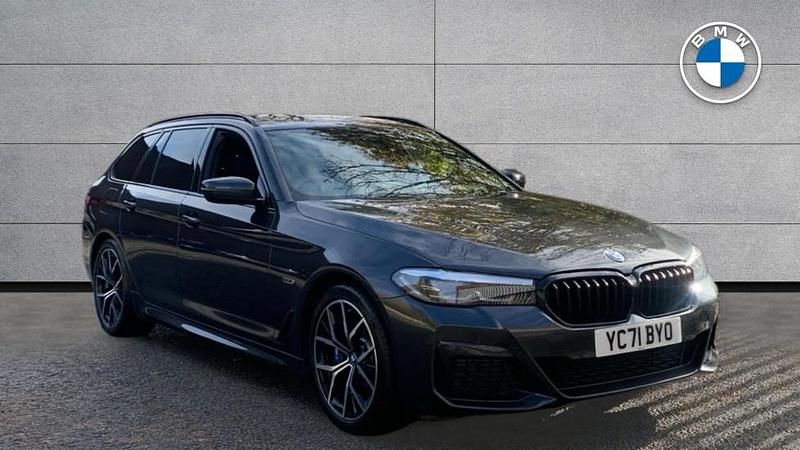 Grey Used 2021 BMW 530e M Sport Estate | £29,490 (A bit pricey) - Image 1/4