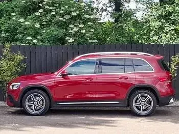 Used Mercedes GLB220 AMG line 190 HP (139 kW) 2022 Red SUV