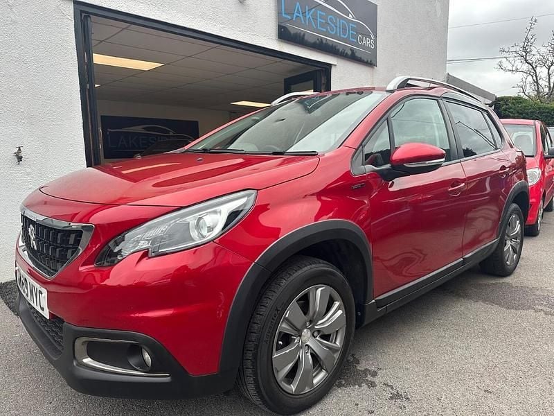 Red Used 2019 Peugeot 2008 Signature Sky SUV | £6,295 (Super price) - Image 1/4