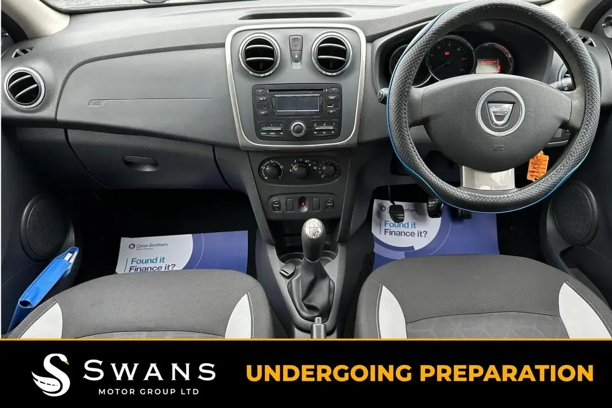 Used Dacia Sandero Ambiance 90 HP (66 kW) 2016 Blue Hatchback