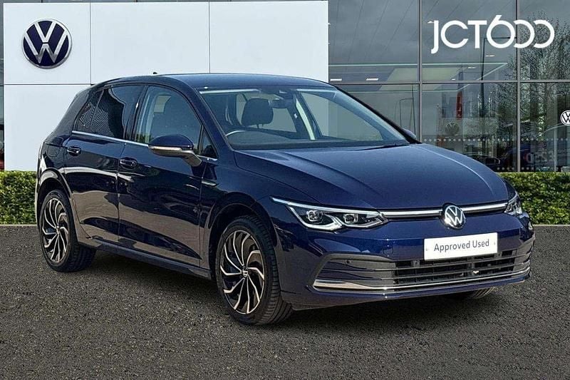Blue Used 2023 VW Golf VIII Edition Hatchback | £19,970 (Good price) - Image 1/4