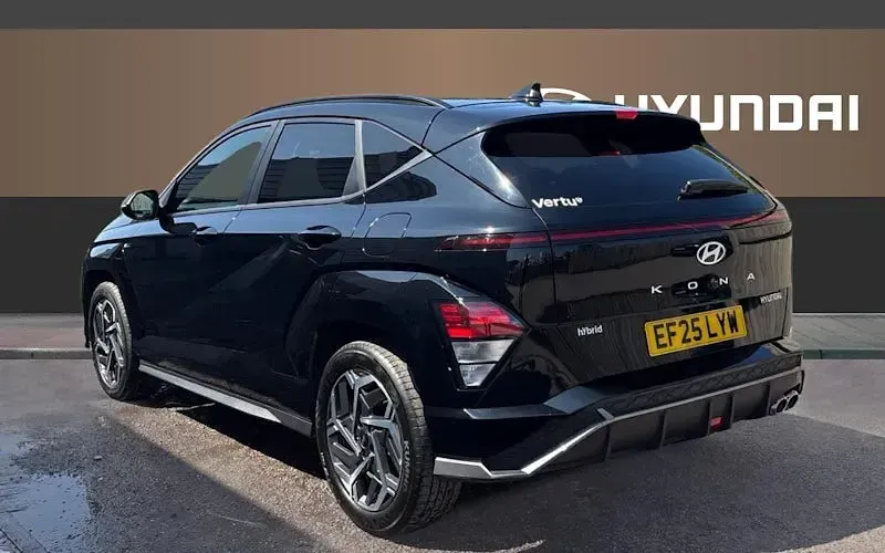 Second-hand Hyundai Kona N Line 129 CP (94 kW) 2025 Negru SUV