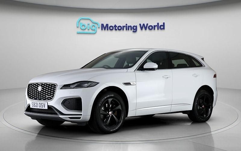 Used Jaguar F-Pace R-Dynamic 163 HP (119 kW) 2021 White SUV