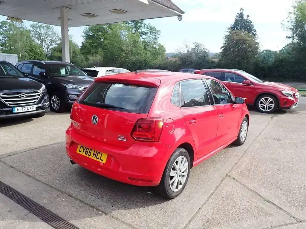 Usado VW Polo SE 2016 Vermelho Citadino