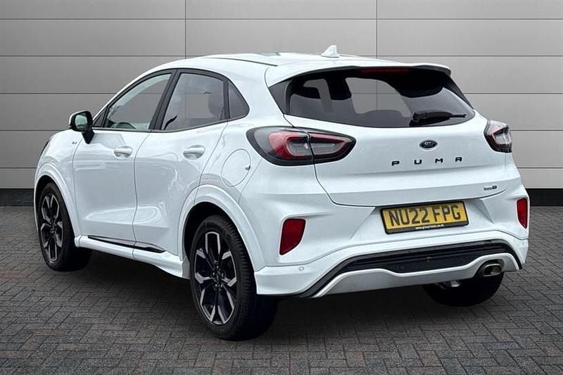 Gebraucht Ford Puma ST-Line X 125 PS (91 kW) 2022 Weiß Kleinwagen