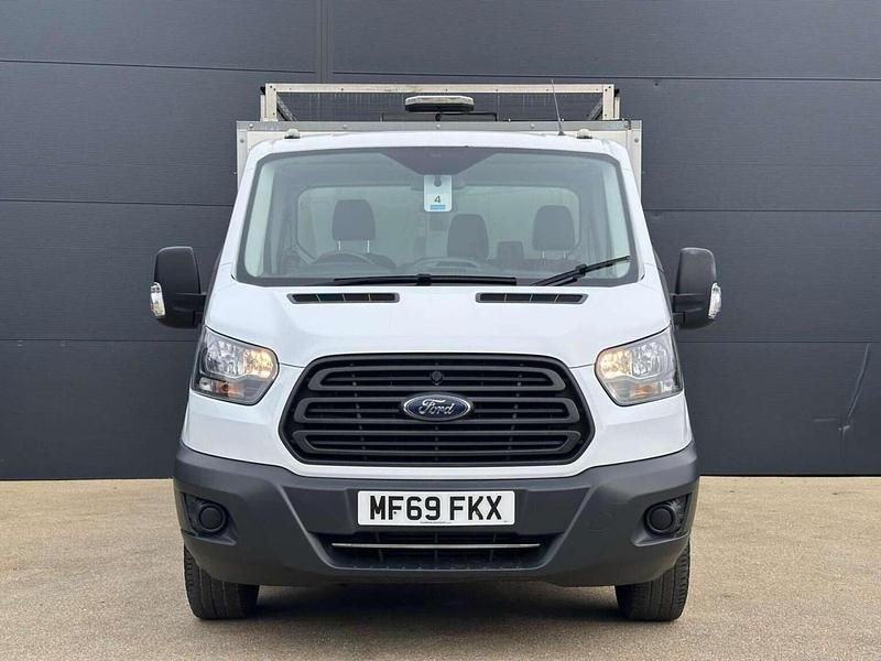 Used Ford Transit 130 HP (95 kW) 2019 White Cabriolet