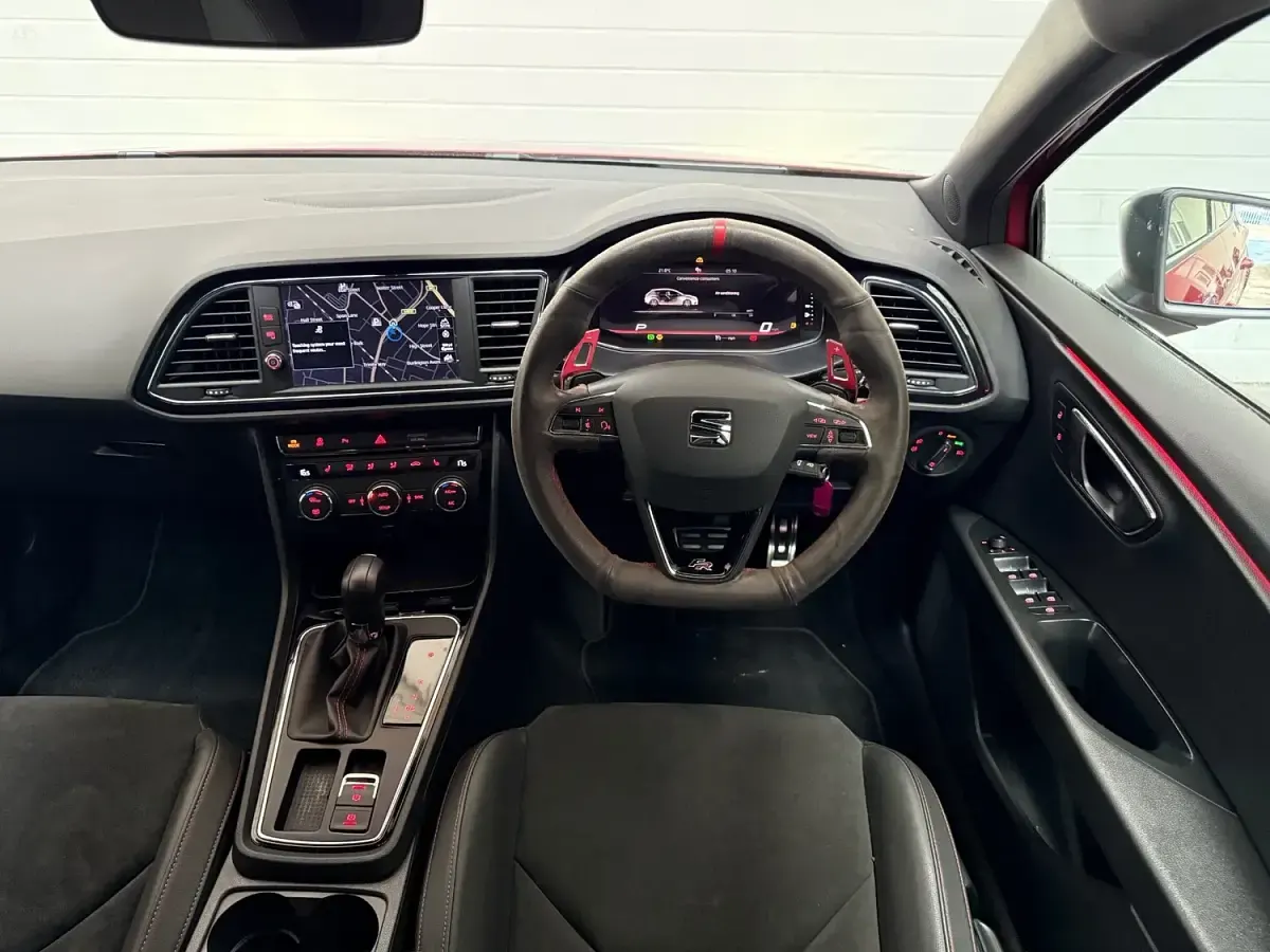 Used Seat Leon Black Edition 2020 Red Hatchback