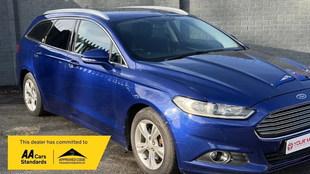 Used Ford Mondeo Zetec 150 HP (110 kW) 2015 Blue Estate