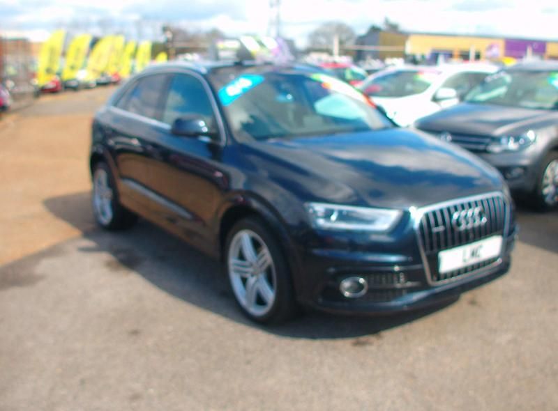 Used Audi Q3 S-line plus 177 HP (130 kW) 2014 Blue SUV