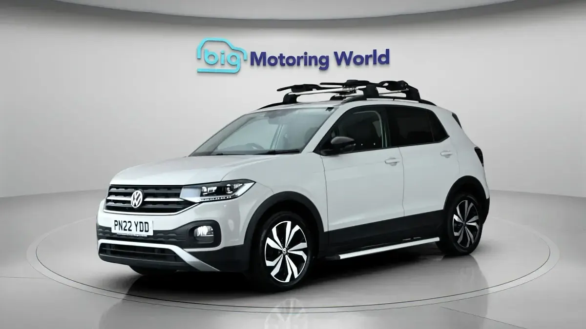 Used VW T-Cross Black Edition 110 HP (80 kW) 2022 Grey SUV