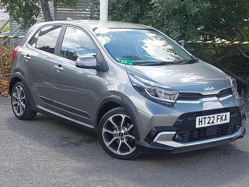 Grey Used 2022 Kia Picanto X-Line Hatchback | £15,698 (Fair price) - Image 1/4