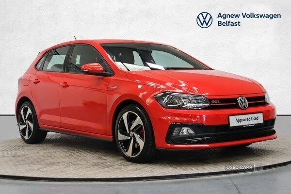 Red Used 2019 VW Polo GTI Hatchback | £13,950 (Good price) - Image 1/4