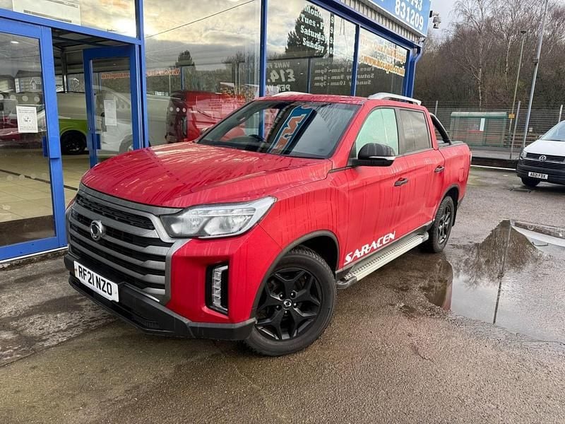Red Used 2021 Ssangyong (KGM) Musso Pickup | £11,995 (Super price) - Image 1/4
