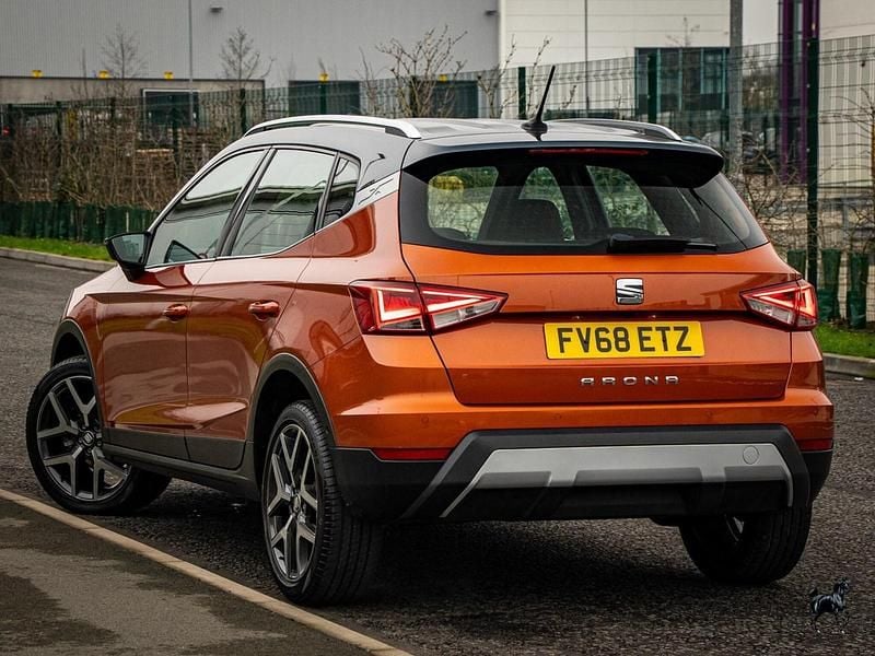 Used Seat Arona XCELLENCE Lux 115 HP (84 kW) 2018 Orange SUV