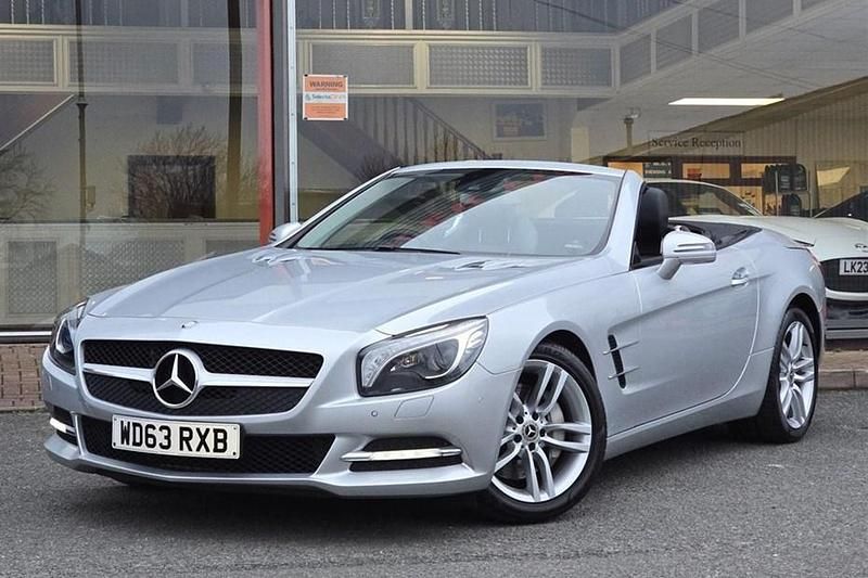 Used Mercedes SL350 306 HP (225 kW) 2013 Silver Cabriolet